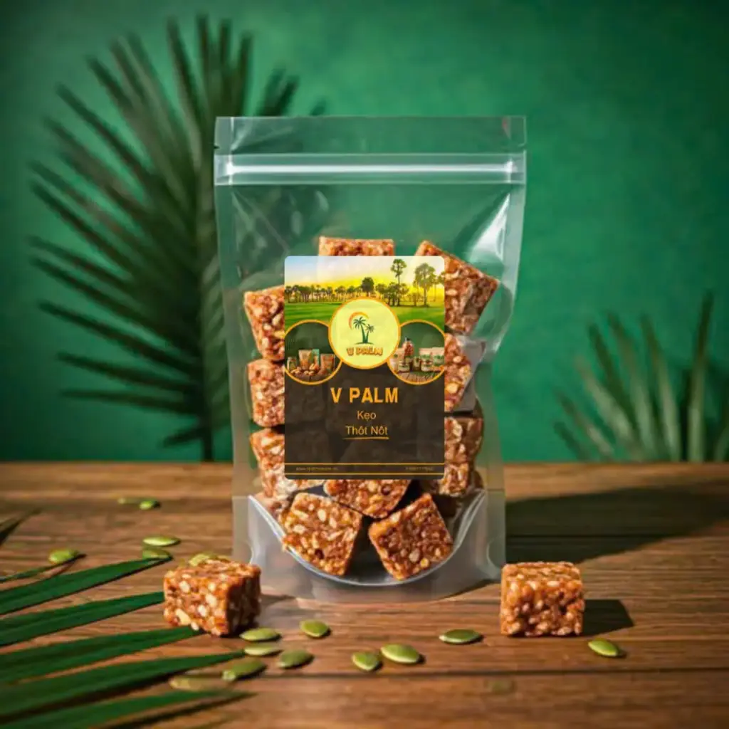 Kẹo Thốt Nốt Hạt Bí 