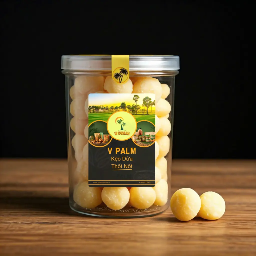 Kẹo Thốt Nốt Dừa