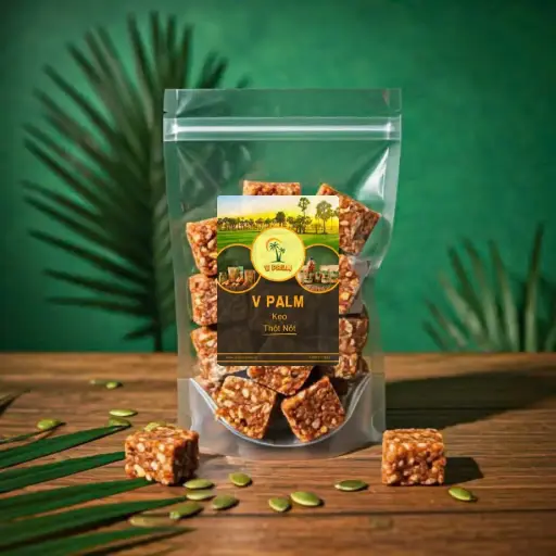 Kẹo Thốt Nốt Hạt Bí 
