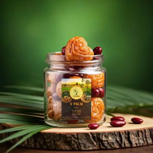 Kẹo Thốt Nốt Đậu Đỏ